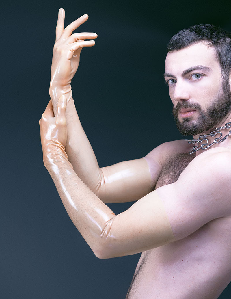 Shoulder Length Gloves TRANSPARENT