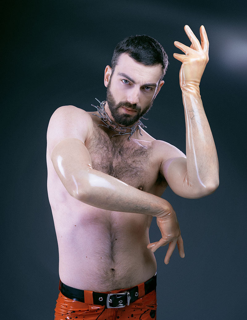 Shoulder Length Gloves TRANSPARENT